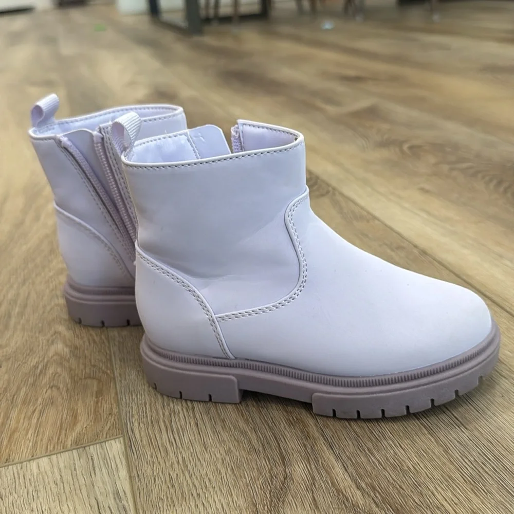 Cat & Jack Lavender Boots - Picture 4 of 5